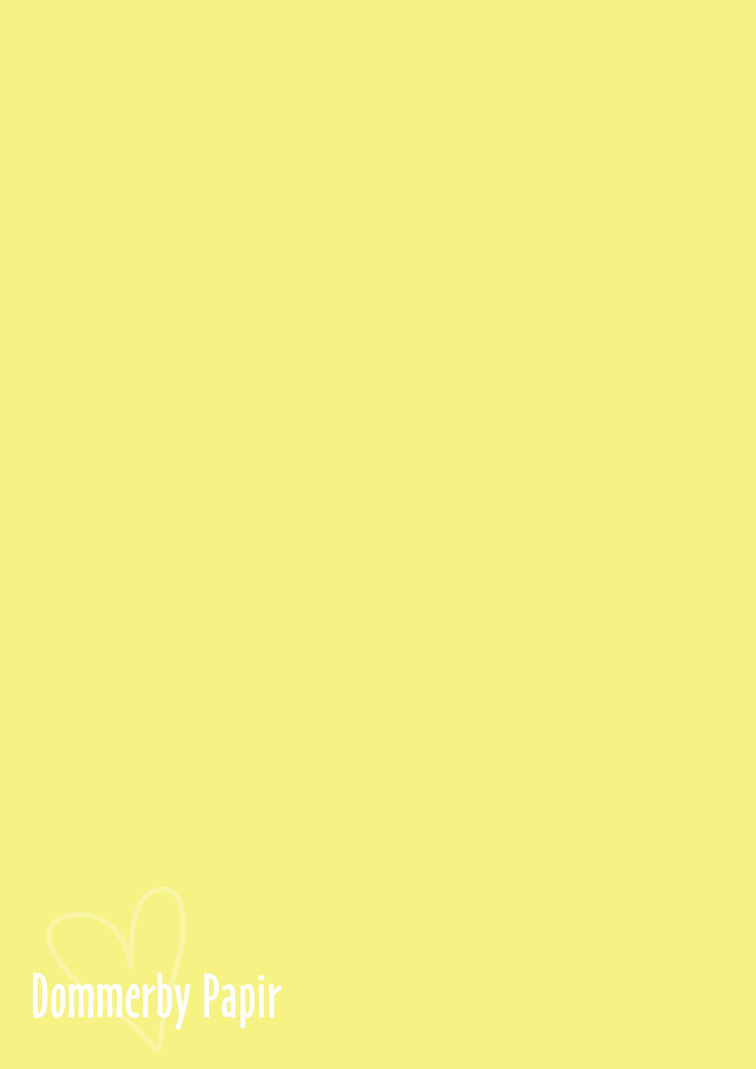 Papir Svovlgul  A4 120 g - 5 stk - A160
