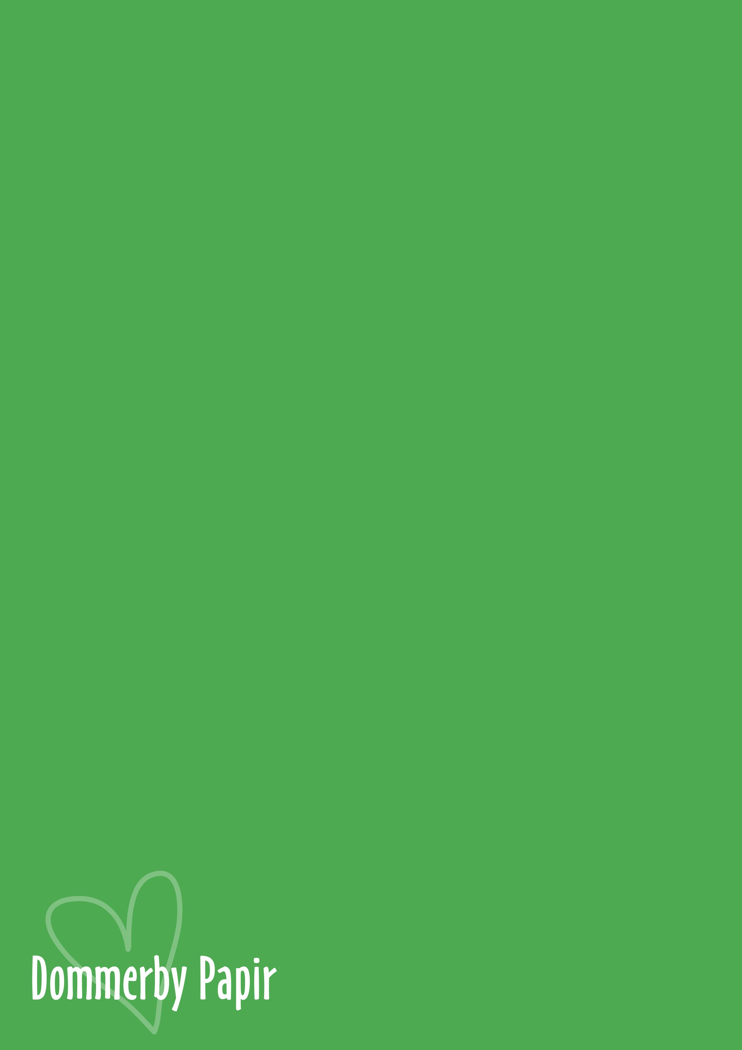  Papir rtegrn A4 120 g - 5 stk - A190