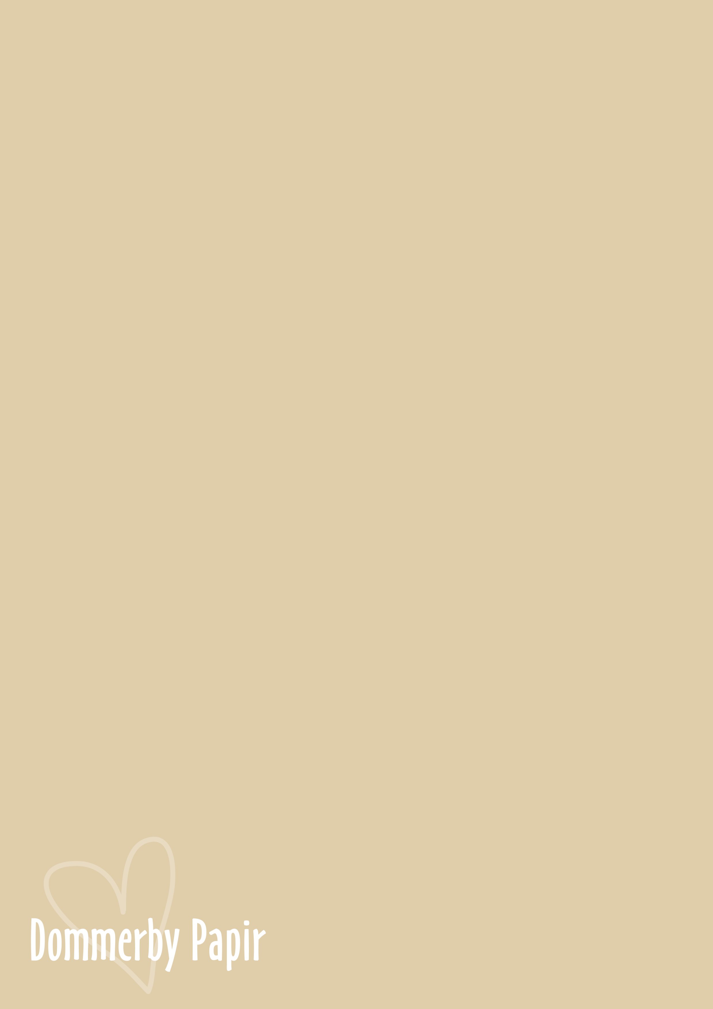 Papir Sandbrun A4 120 g - 5 stk - A320