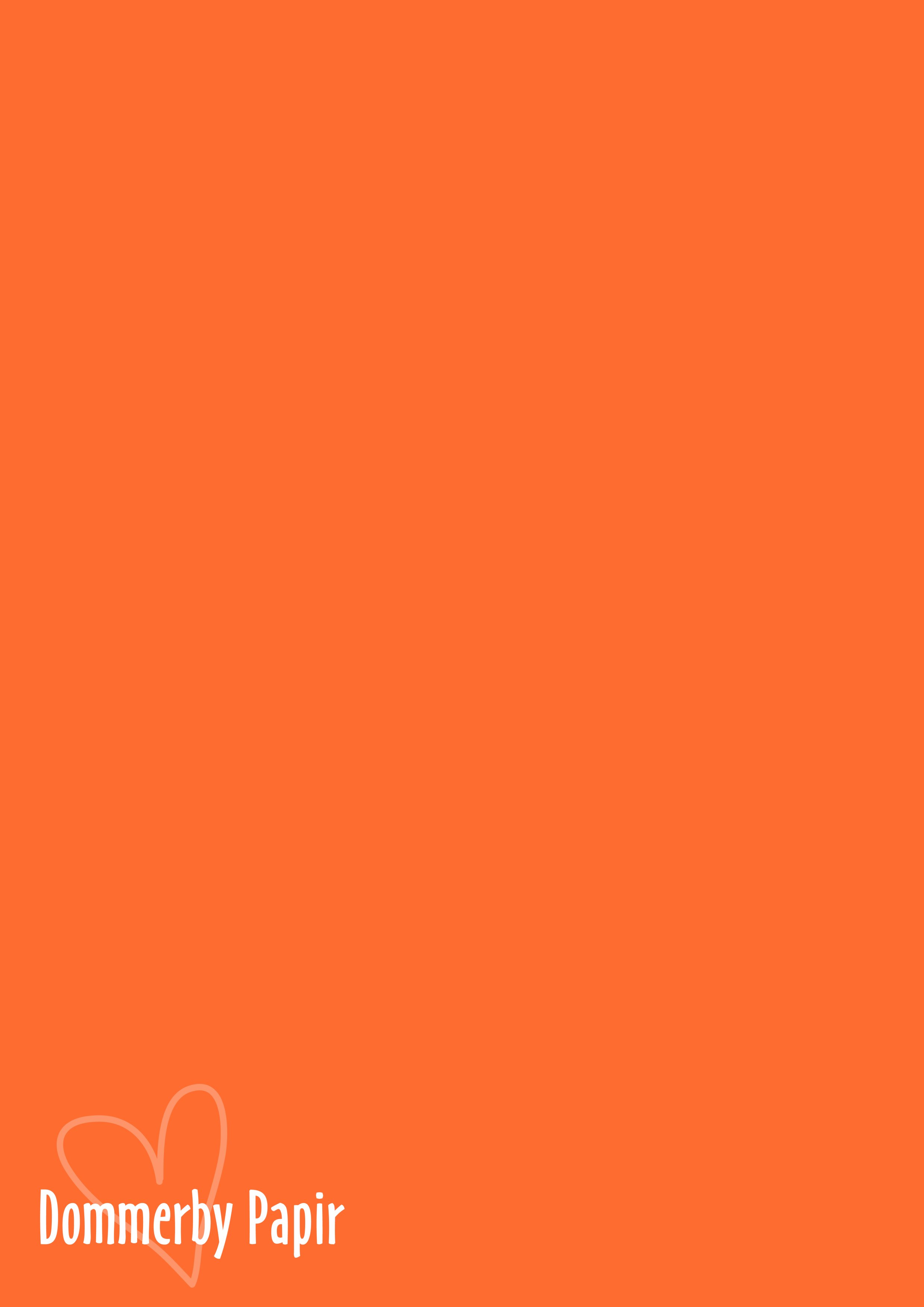 Papir Pumpkin A4 120 g - 5 stk - A90