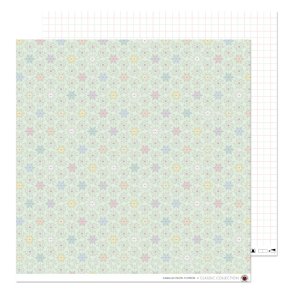 Scrap papir - Camillas Pastel Flowers