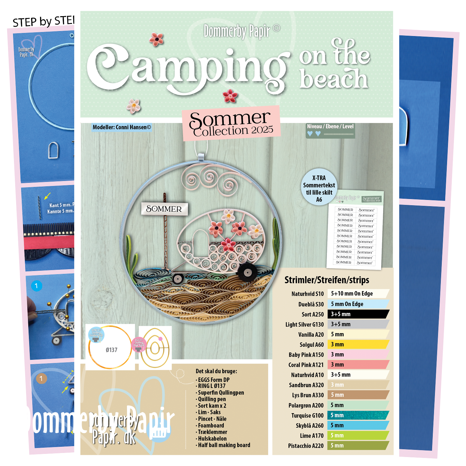 Camping on the beach - Opskrift