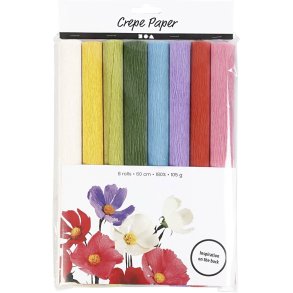 Crepepapir Farverig CC Hobby