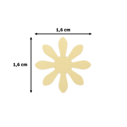 Daisy Punch Vaessen 1,5 cm