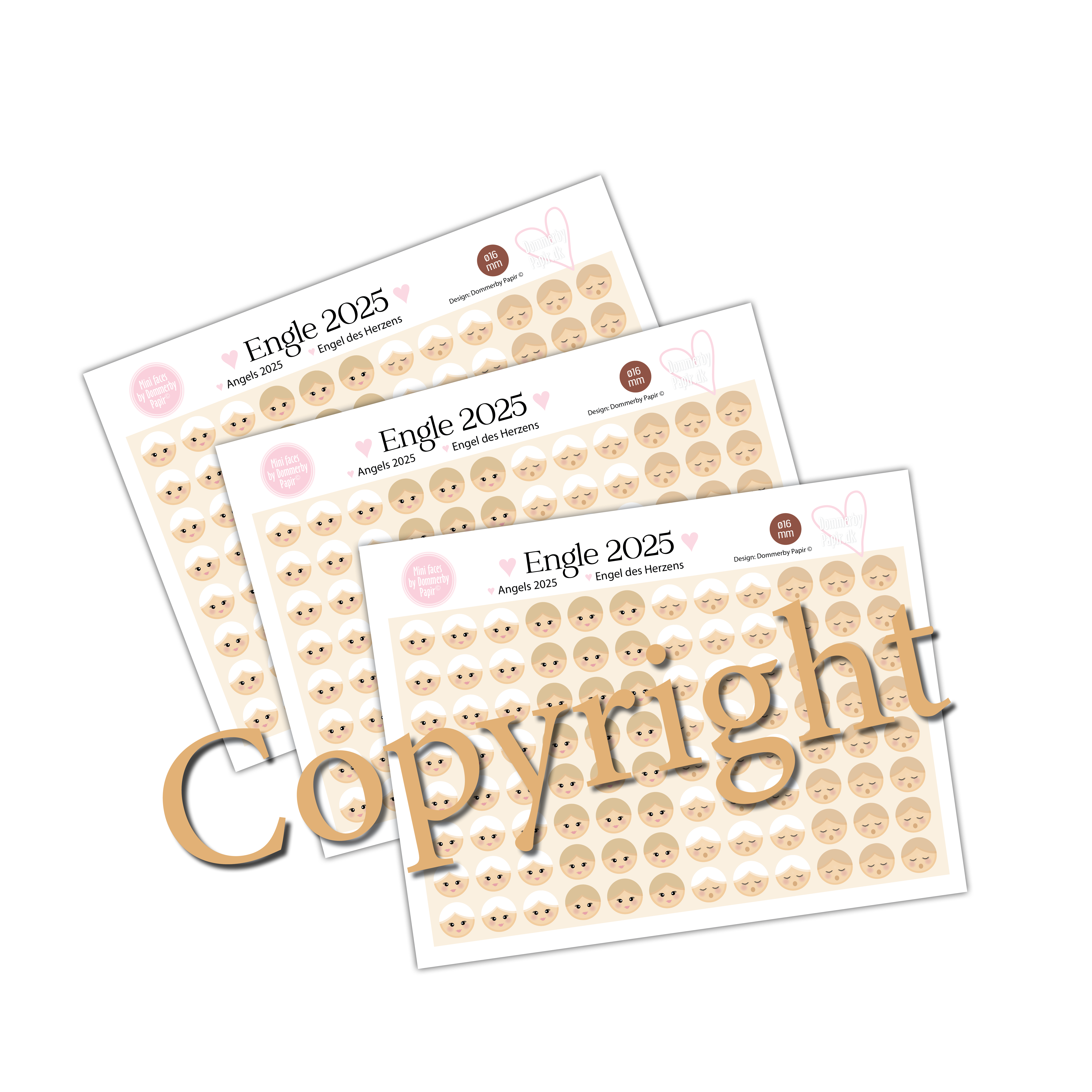 Fairy Angles Ansigter - Tilbehr