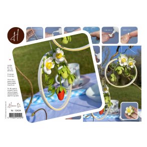 Instruktion Quilling Jordbr, Hanne Olesen