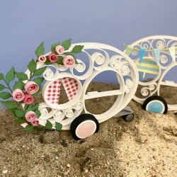 Ide-side Quilling Campingvogn (med trin for trin fotos) Hanne Olesen