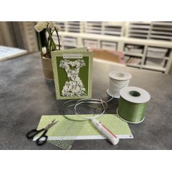 Konfirmation Kjole Quilling, Large - Opskrift