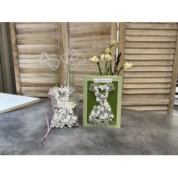 Konfirmation Kjole Quilling, Large - Opskrift