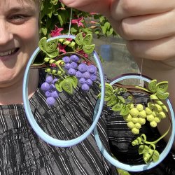 Instruktion Quilling Vindrue, Hanne Olesen