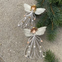 Instruktion Quilling Engel, Hanne Olesen