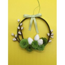 Instruktion Quilling pskekrans, Hanne Olesen