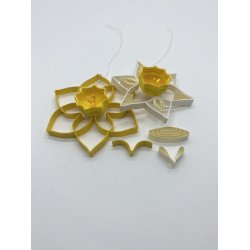Instruktion Quilling Pskeliljer, Hanne Olesen