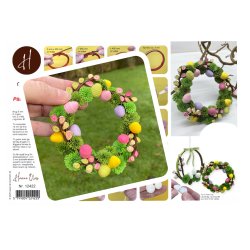 Instruktion Quilling pskekrans, Hanne Olesen