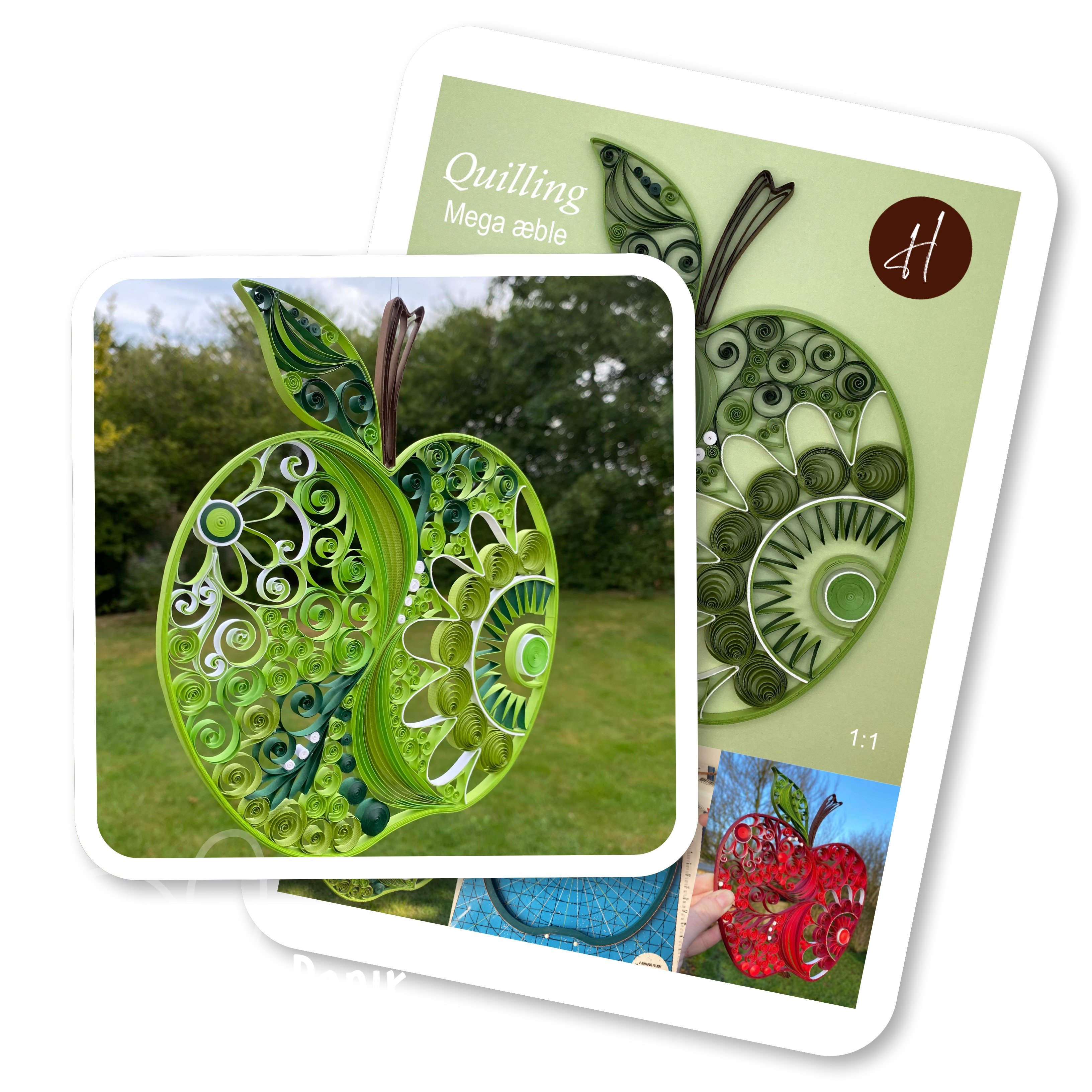 Ide-side Mega ble (ikke instruktion) Hanne Olesen