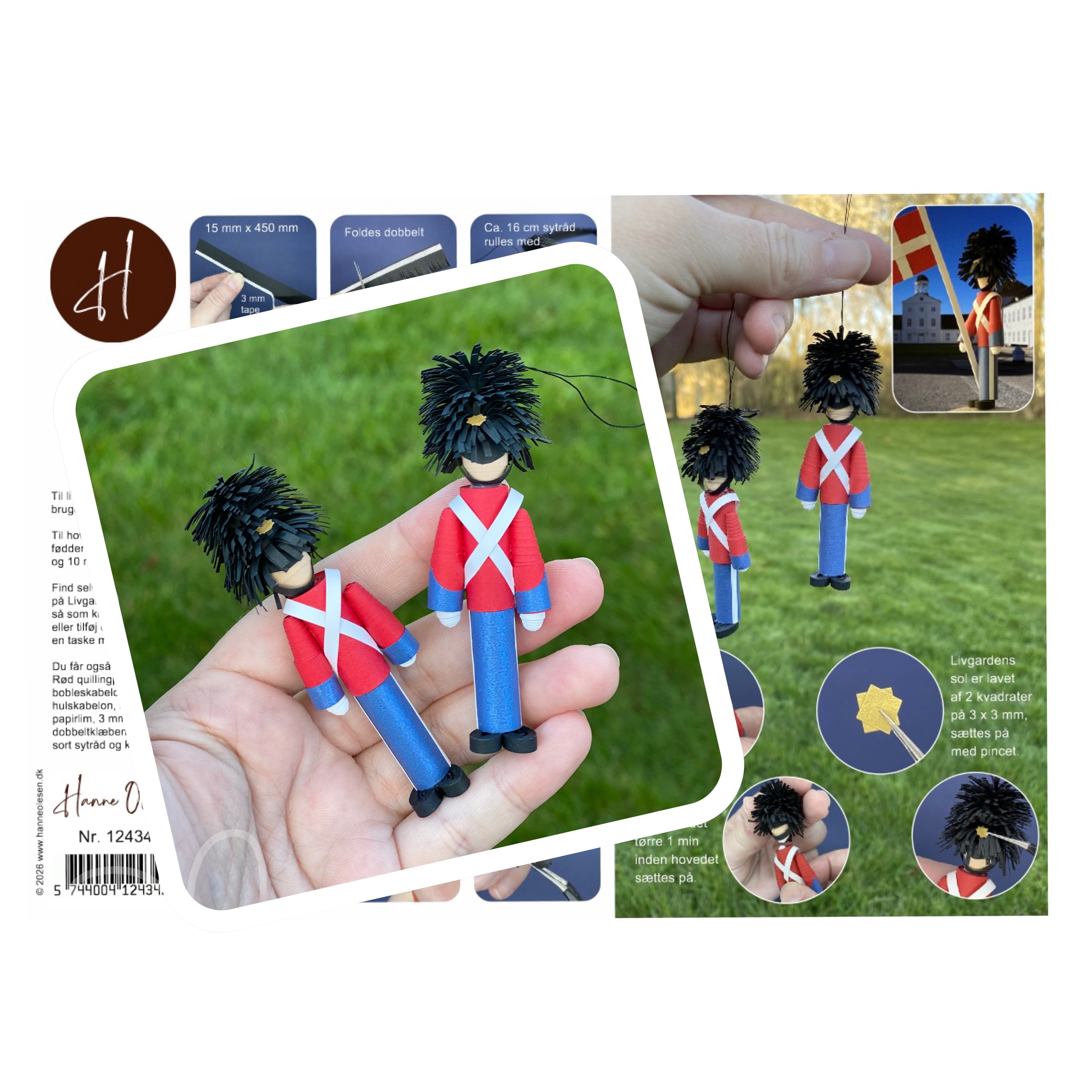 Instruktion Quilling Livgarder, Hanne Olesen