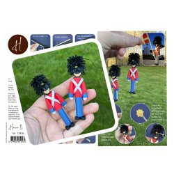 Instruktion Quilling Livgarder, Hanne Olesen