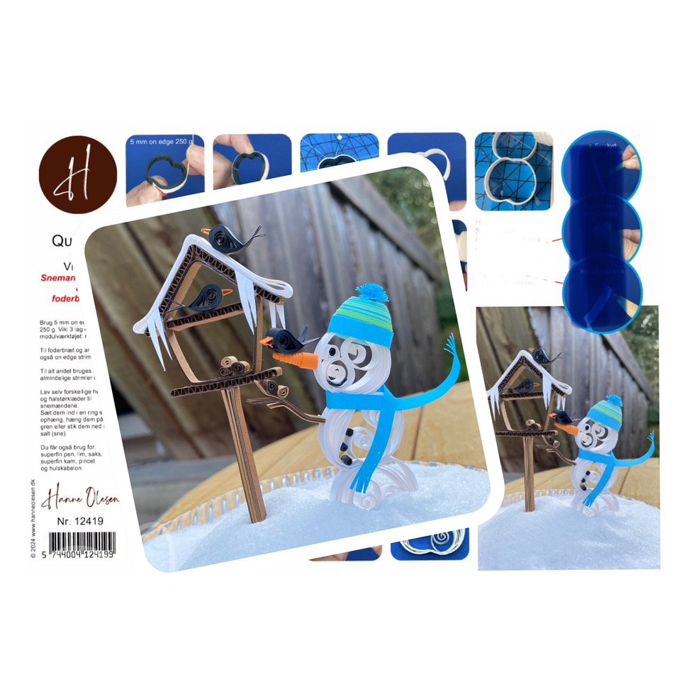 Instruktion Snemand Osvald og foderbrttet, Hanne Olesen