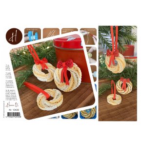 Instruktion Vaniljekrans med sljfe, Hanne Olesen