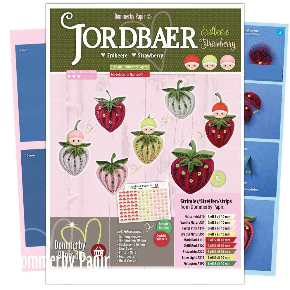 Jordb�r - Opskrift