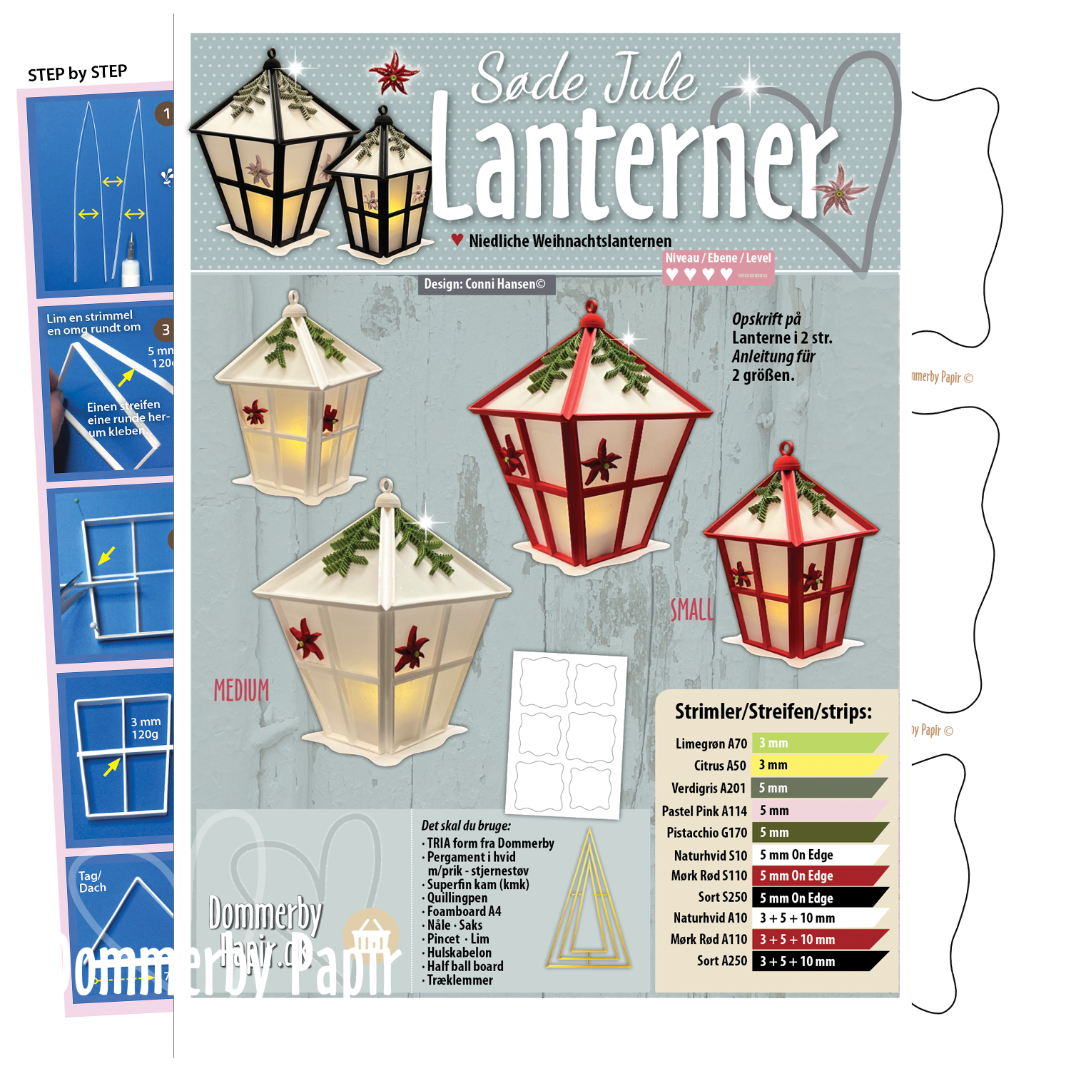 Jule Lanterner - Opskrift