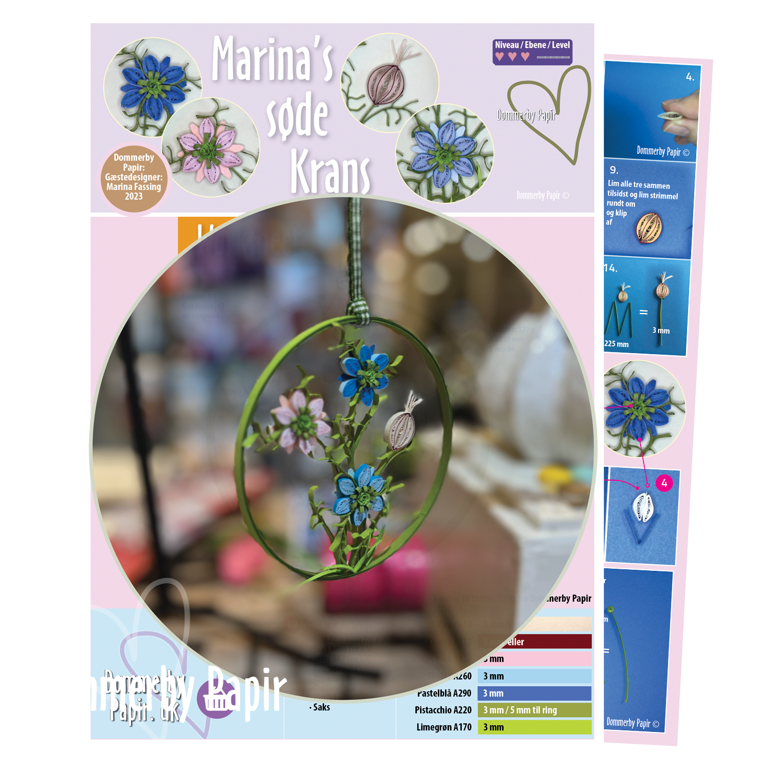 Marinas sde Krans - Opskrift