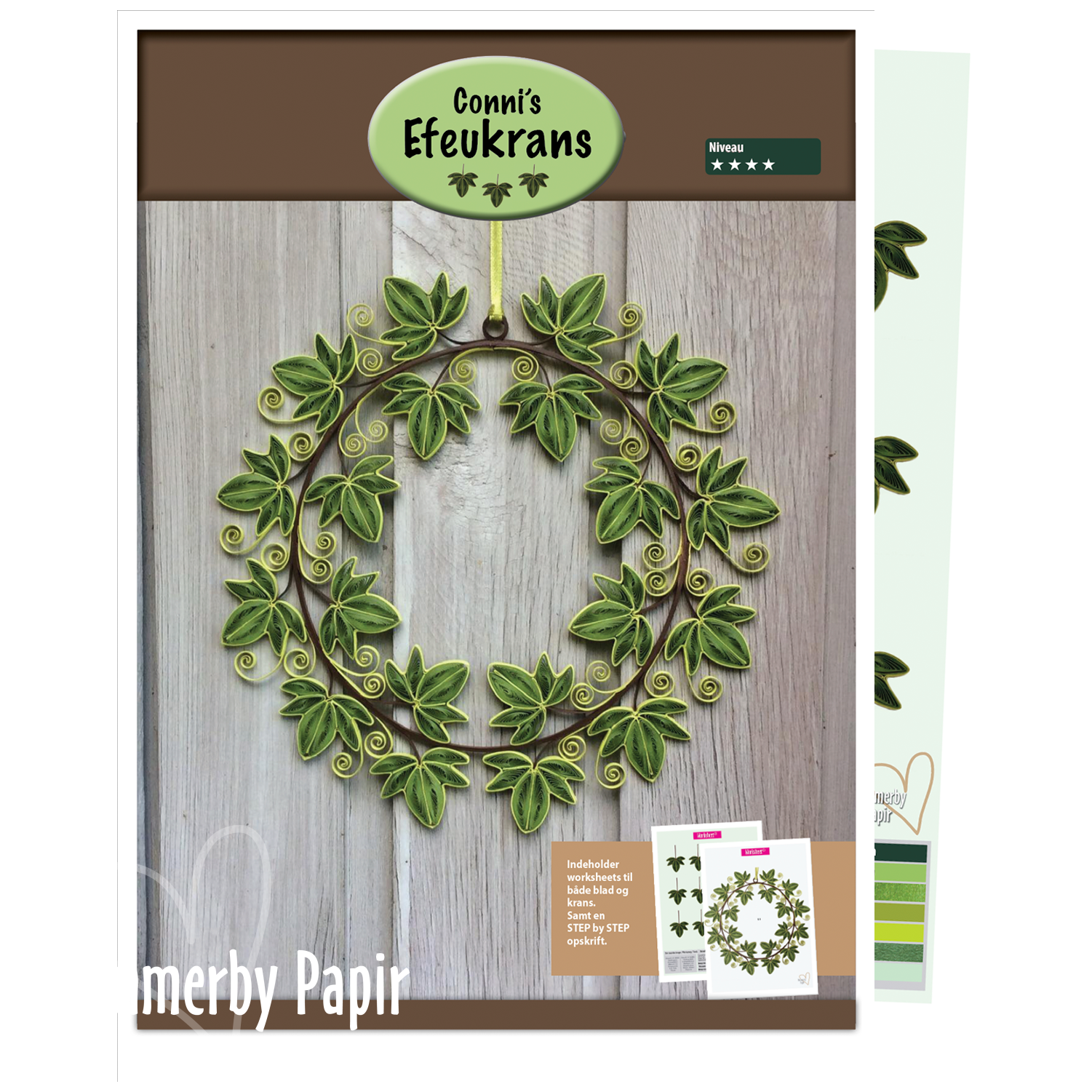 Conni's Efeukrans - Opskrift