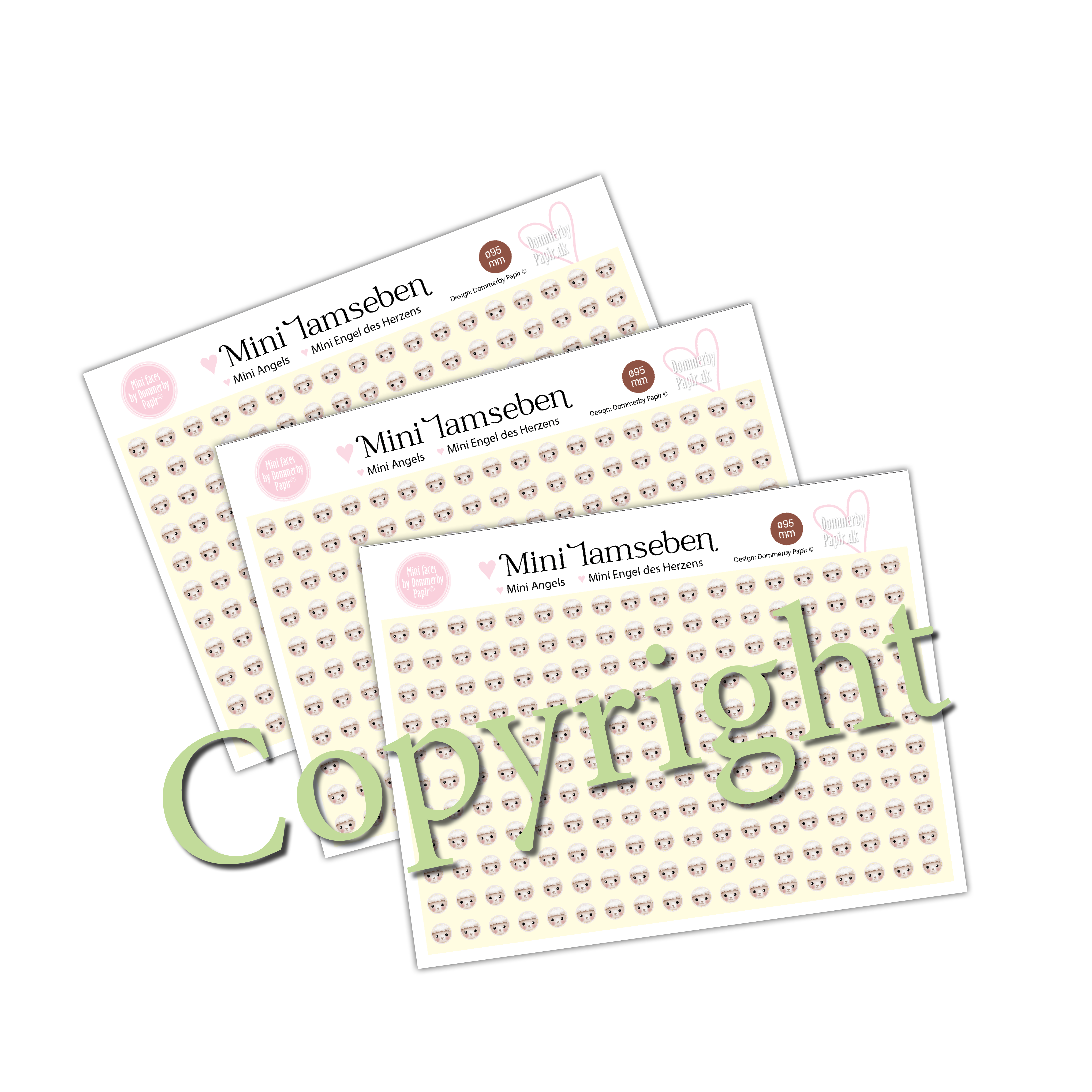 Miniature Lamseben Ansigter - Tilbeh�r