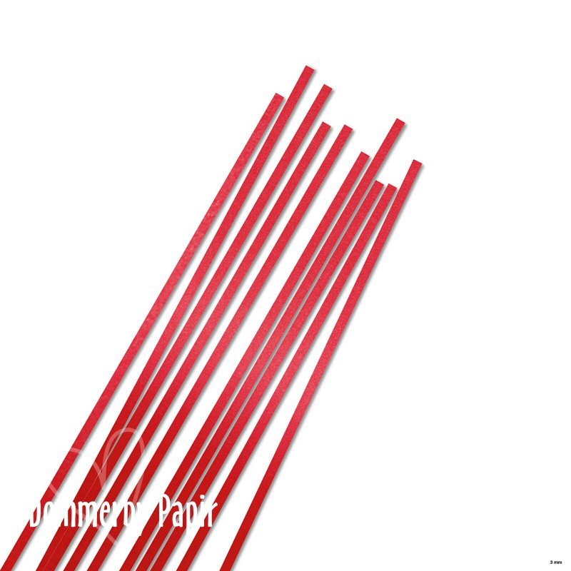 Quillingstrimler Lux Red Fever, 3 mm KMK