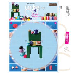 Macarons mini - Opskrift