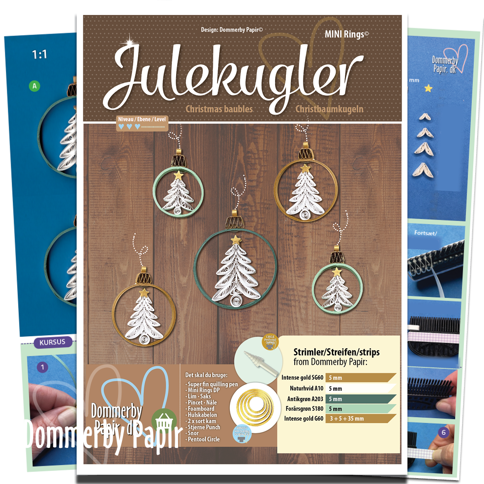 Julekugler Mini Rings - Opskrift