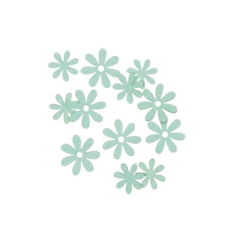Halbach Filt blomster, Mint