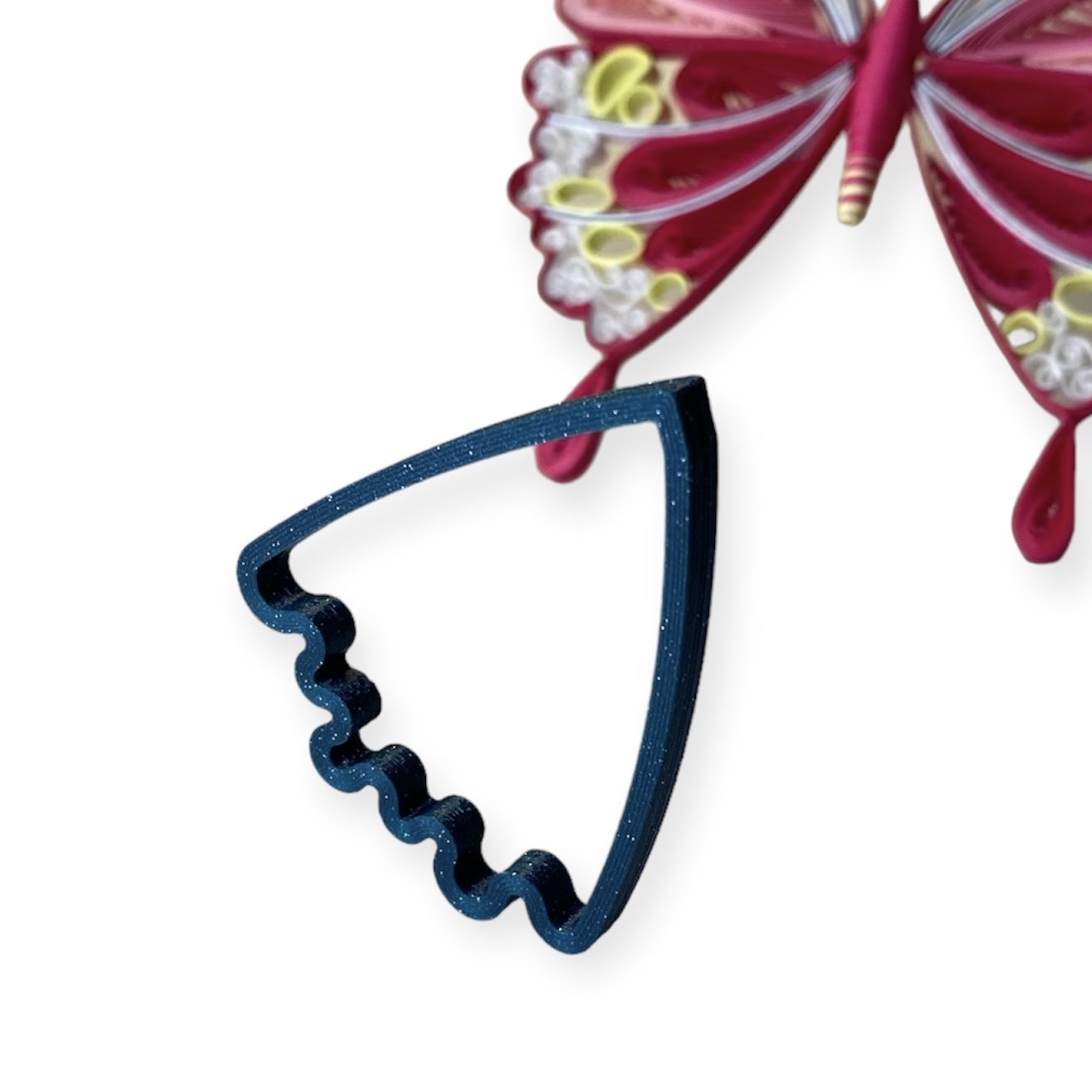 Modulvrktj Lille sommerfugl nederste vinge, Hanne Olesen