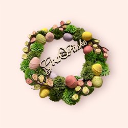 Instruktion Quilling pskekrans, Hanne Olesen