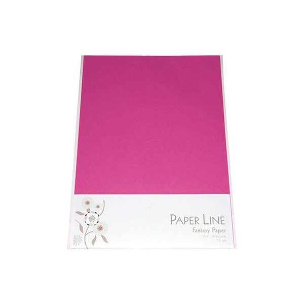 Karton Pink A4 180 g - 10 stk