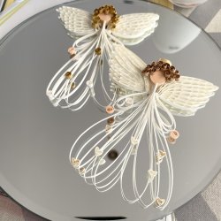 Instruktion Quilling Engel, Hanne Olesen