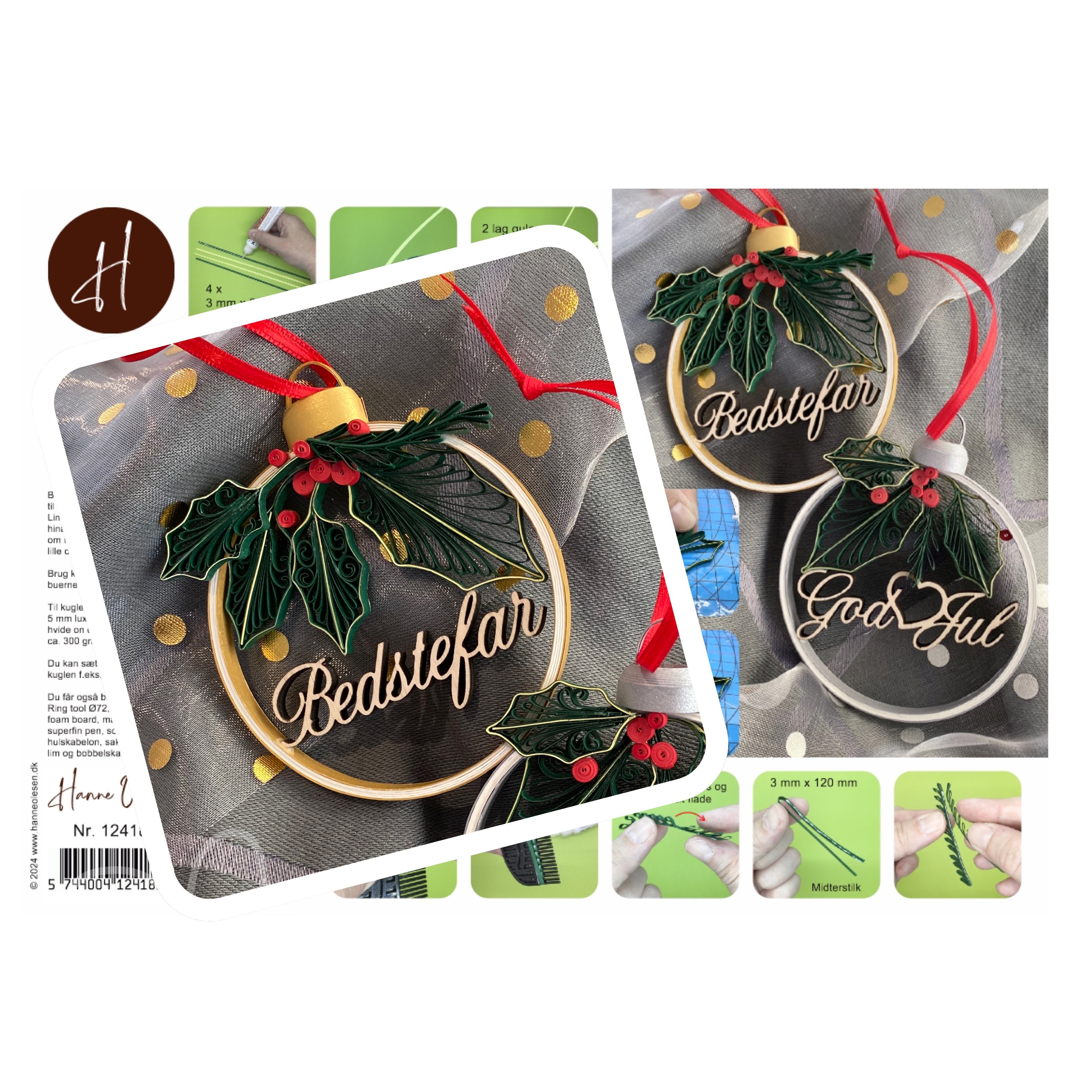 Instruktion Kristtorn kugle, Hanne Olesen