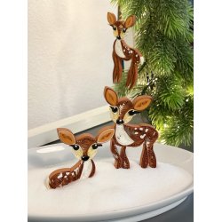 Instruktion Quilling R�dyr, Hanne Olesen