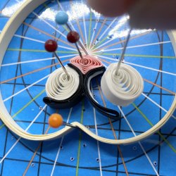 Instruktion Quilling Kaniner, Hanne Olesen