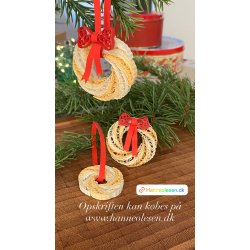 Instruktion Vaniljekrans med sljfe, Hanne Olesen