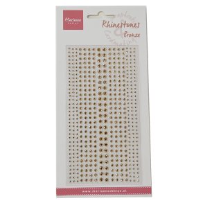 Selvklbende Rhinsten - Bronze