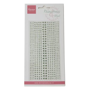 Selvklbende Rhinsten - Mint