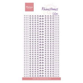 Selvklbende Rhinsten - Lys Lillac