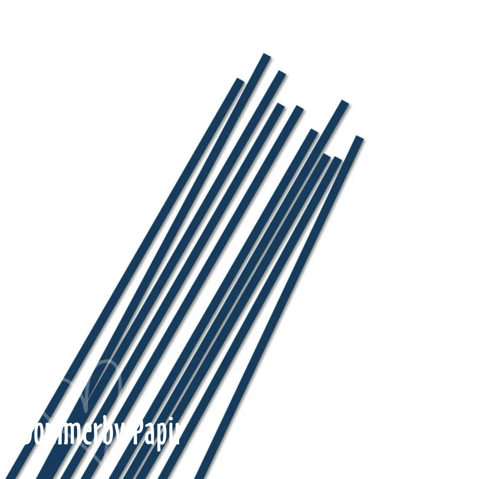 Quillingstrimler Royal Blue, 10 mm KMK