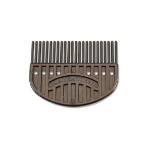 Fine Comb by km - Sort kam L 6 cm