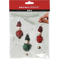 Nisse kit DIY - 3 mini nisser