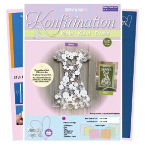 Konfirmation Kjole Quilling, Large - Opskrift