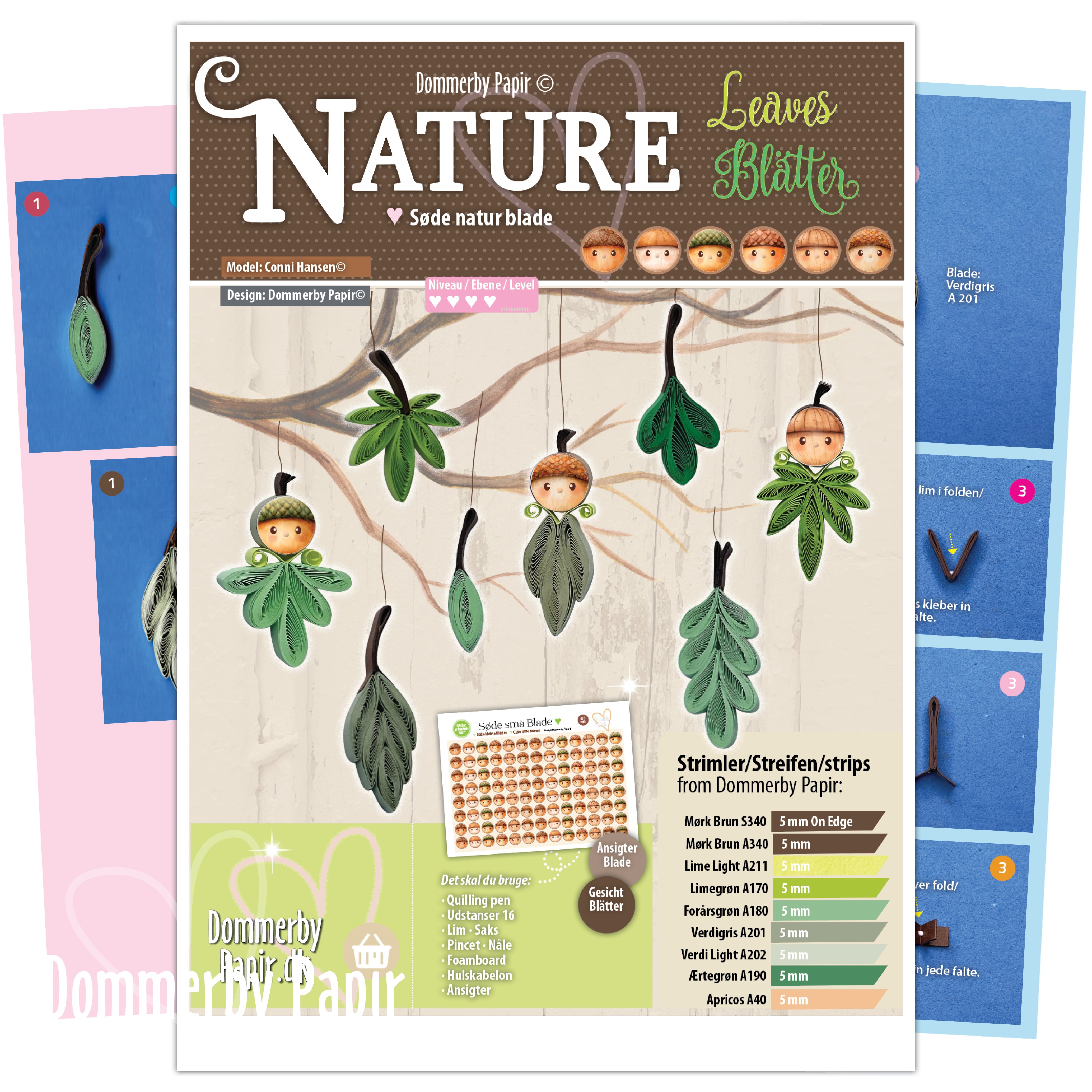 Nature Leaves - Sde sm Blade - Opskrift