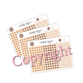 Teddy Bear Mini Ansigter - Tilbeh�r