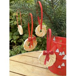 Instruktion Vaniljekrans med sljfe, Hanne Olesen